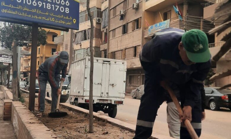 محافظ الغربية يتابع على مدار الساعة جهود حملات النظافة والتجميل لاستقبال عيد الفطر المبارك