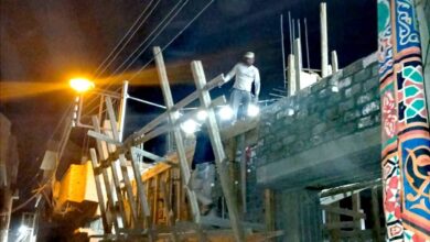 رفع 60 طن مخلفات وإزالة حالتى بناء مخالف بمدينة الأقصر