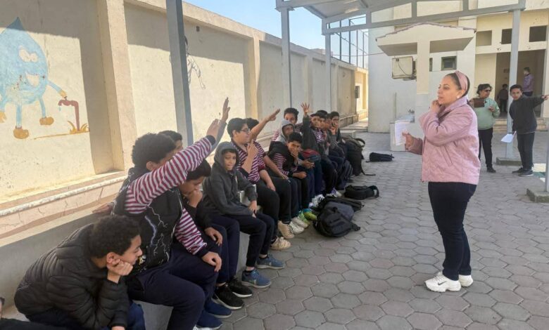 «أنا متعلم مدى الحياة » ندوات توعوية بمدرسة الأقباط الكاثوليك بالأقصر