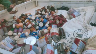 ضبط دهانات منتهية الصلاحية خلال حملة تموينية بالأقصر