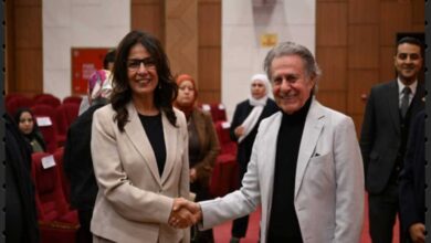 وزيرة الثقافة تشهد تدريبات «كورال وأوركسترا مصر الوطني