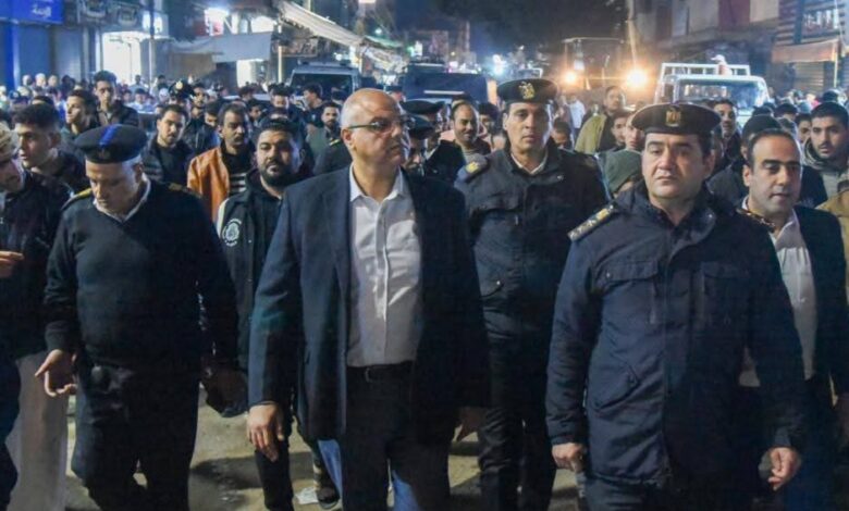 جولة مفاجئة لمحافظ الإسكندرية بحي العامرية تسفر عن إقالة رئيس الحي