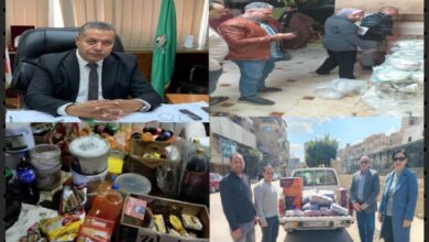 ضبط 85 مخالفة تموينية خلال حملات مكثفة بالفيوم