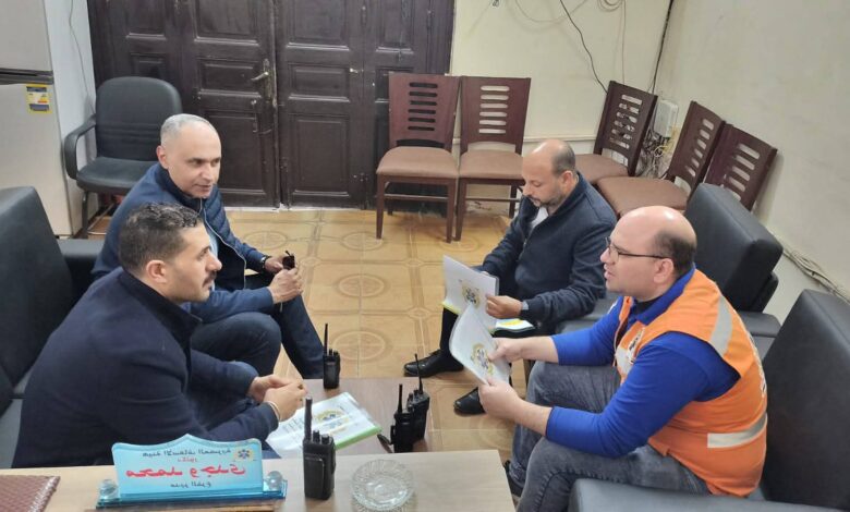 وكيل صحة الغربية يبحث مع مدير فرع هيئة الإسعاف خطة تأمين المواطنين خلال احتفالات عيد الفطر