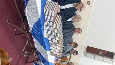 تكريم الاطفال حافظى القرآن الكريم فى احتفالية كبرةبمضيفة كفرسبطاس.