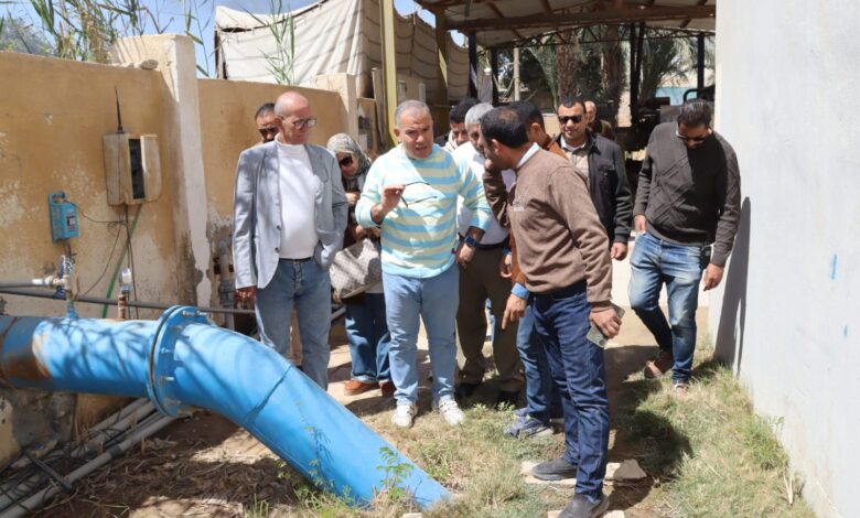 جولات مكثفة لمياه الفيوم لتحسين خدمات إطسا