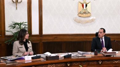 وزيرة الثقافة تستعرض برنامج «ثقافة عادلة وآمنة ومبدعة» أمام رئيس الوزراء