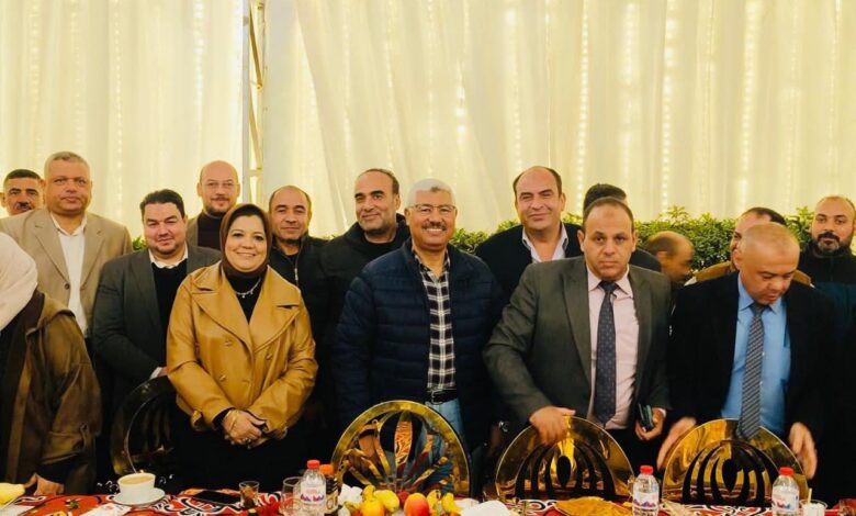 رئيس مجلس ادارة شركة جنوب الدلتا لتوزيع الكهرباء يشارك في حفل الافطار الجماعي بالمنوفية