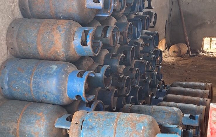 إحباط تهريب 750 أسطوانة بوتاجاز للسوق السوداء بالمحلة