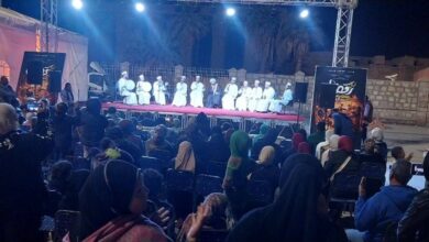 عروض الإنشاد الديني تضيء خامس ليالي رمضان الثقافية بساحة أبو الحجاج بالأقصر