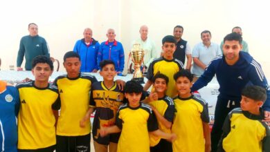 وكيل وزارة الشباب بكفر الشيخ يشهد نهائي الدورى الرياضي “ها أنا أحقق ذاتي ” ومطروح تحصد اللقب