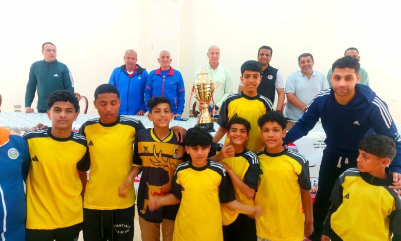 وكيل وزارة الشباب بكفر الشيخ يشهد نهائي الدورى الرياضي “ها أنا أحقق ذاتي ” ومطروح تحصد اللقب