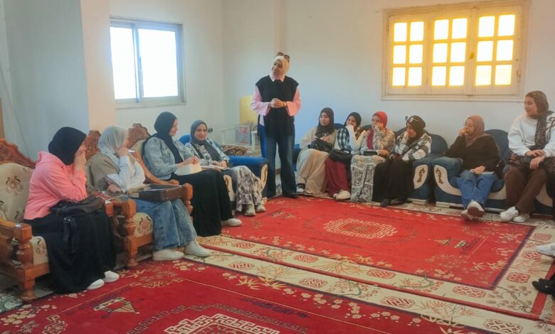 العنف القائم على النوع .. عنوان الجلسة التفاعلية ضمن أندية السكان بدسوق