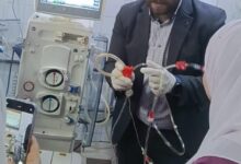 صحة الشرقية مستشفيات بلبيس وههيا وفاقوس:شغل  ماكينات الغسيل الكلوي عالي الكفاءة HDF