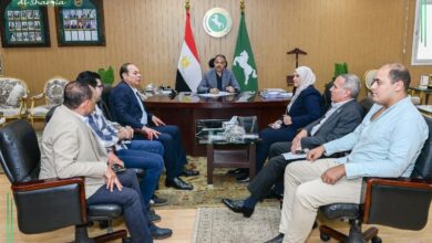  محافظ الشرقية يلتقى  أعضاء البرلمان  لانهاء مطالب المواطنين