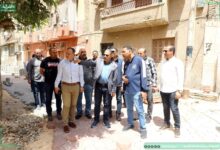 محافظ الشرقية يُتابع أعمال تركيب بلاط الإنترلوك بمنطقة ابوالريش بالزقازيق