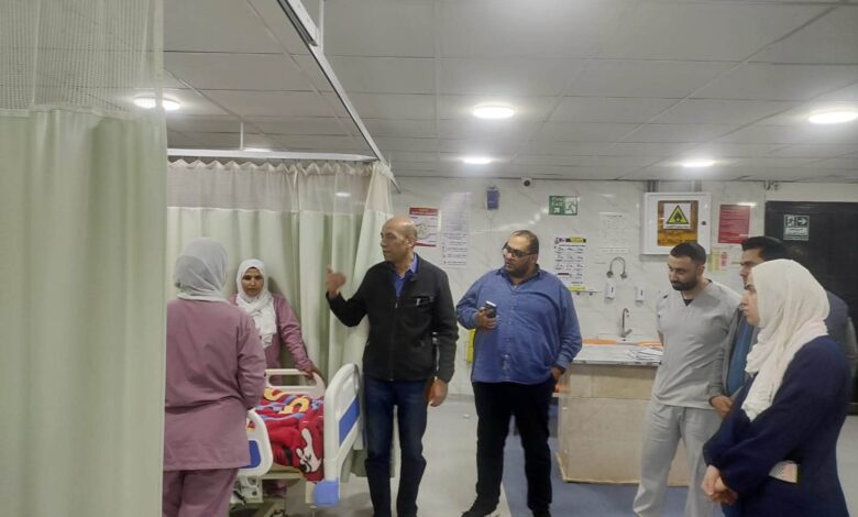  صحه الشرقيه:جوله تفقديه مفاجئة بعد منتصف الليل لمدير متابعة المديريات لفاقوس المركزي