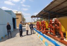 مياه الشرقيه جولة ميدانية لرئيس مجلس الادارة لمحطات بلبيس والزقازيق وديرب نجم