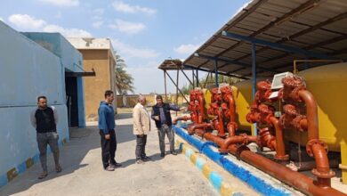 مياه الشرقيه جولة ميدانية لرئيس مجلس الادارة لمحطات بلبيس والزقازيق وديرب نجم