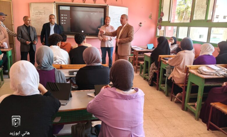 تعليم الشرقية :وكيل اول الوزارة بفاجئ خمس مدارس بشرق الزقازيق