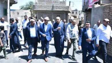 ” محافظ الأقصر” يوجه بدراسة تغطية مصرف سيالة طراد النيل خلال جولة بالقرنة ” محافظ الأقصر” يوجه بدراسة تغطية مصرف سيالة طراد النيل خلال جولة بالقرنة