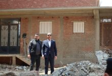  محافظ الجيزة يضبط حالات بناء مخالف وتعديات على الأراضي الزراعية بطريق كومبرة