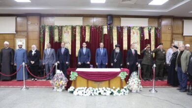 محافظ المنيا يزور الايبارشيات ويؤكد: أعيادنا ترسخ مبادئ الإخاء وتدعم ملحمة البناء في ظل الجمهورية الجديدة