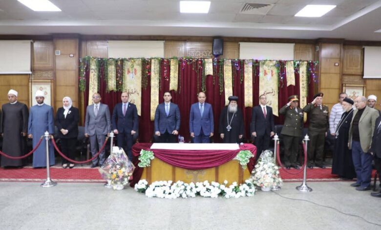 محافظ المنيا يزور الايبارشيات ويؤكد: أعيادنا ترسخ مبادئ الإخاء وتدعم ملحمة البناء في ظل الجمهورية الجديدة