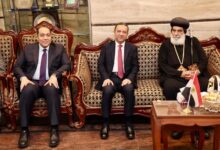 محافظ المنوفية يهنئ الأقباط بعيد القيامة ويؤكد: مصر نسيج واحد