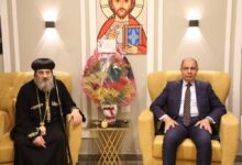 محافظ المنيا يواصل جولاته بمراكز الجنوب للتهنئة بعيد القيامة ويؤكد: المنيا نموذج في الترابط واللُحمة الوطنية