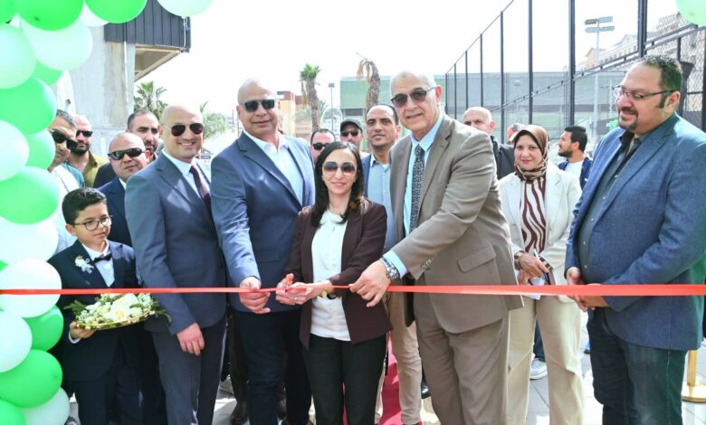 محافظ البحيرة تفتتح المرحلة الثانية من نادي “سيتي كلوب” بدمنهور 