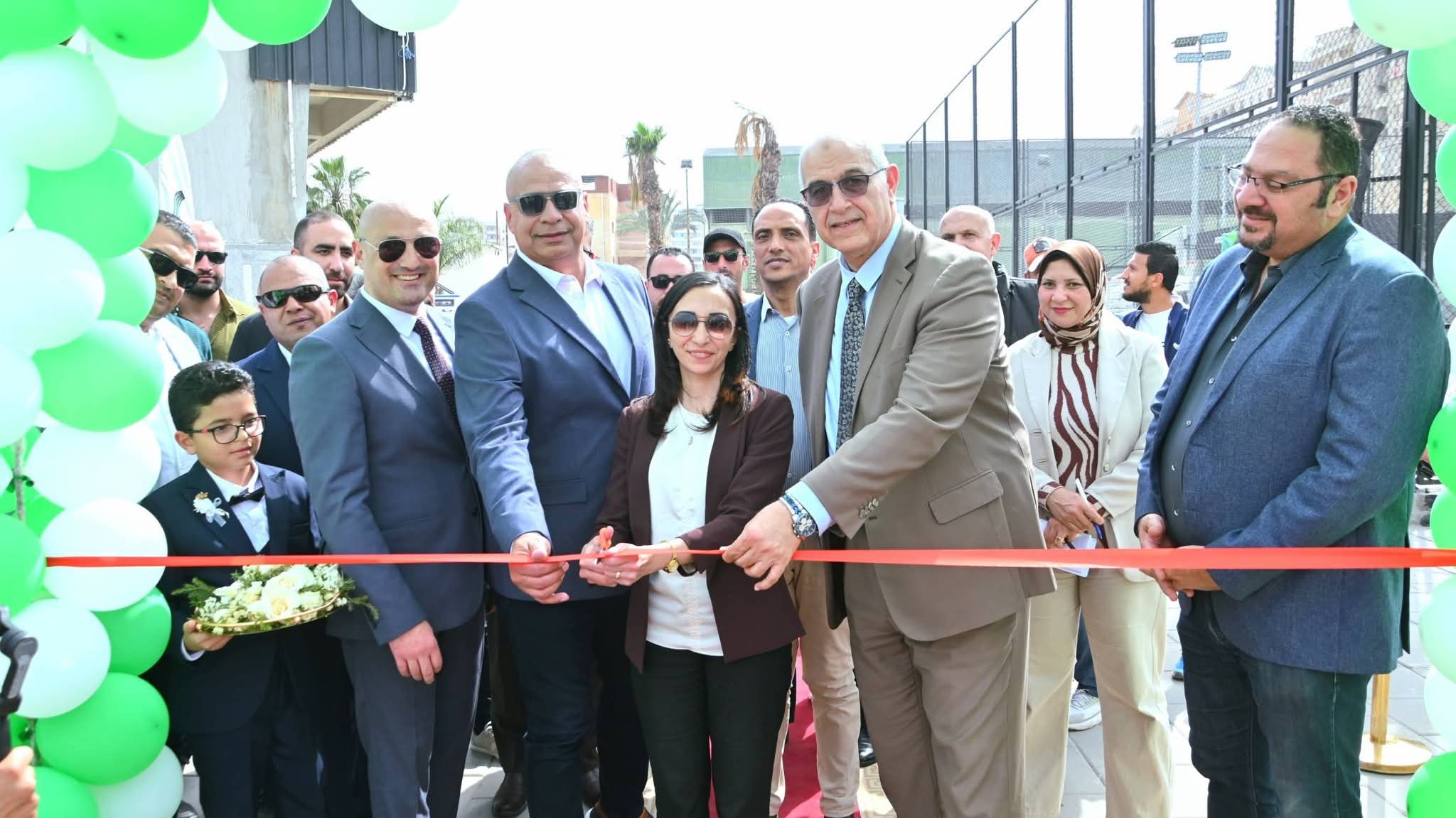 محافظ البحيرة تفتتح المرحلة الثانية من نادي “سيتي كلوب” بدمنهور 