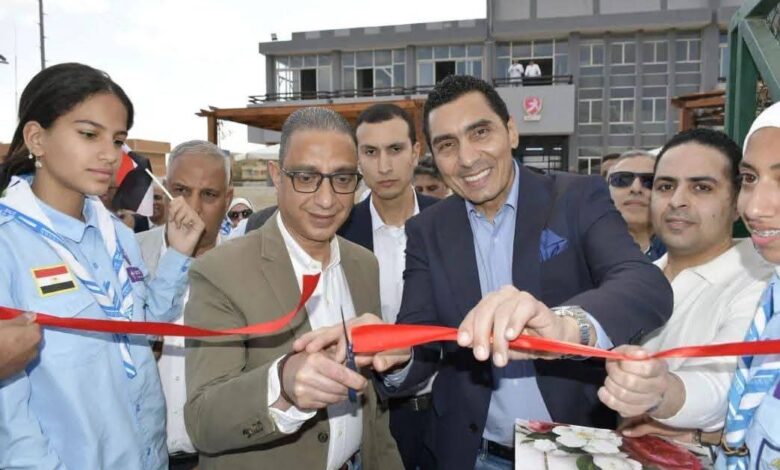 وزير الشباب والرياضة ومحافظ الجيزة يفتتحا مركز التنمية الشبابية بالشيخ زايد بعد الانتهاء من أعمال التطوير