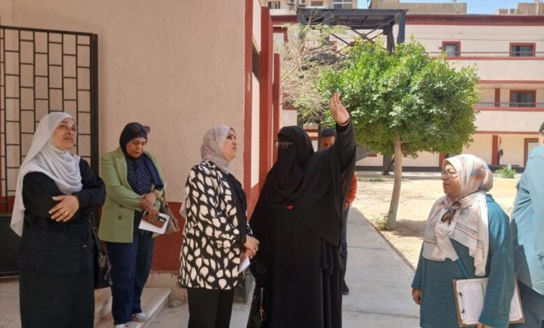 “تعليم السويس” تفعل منظومة الكاميرات لضمان انضباط اللجان