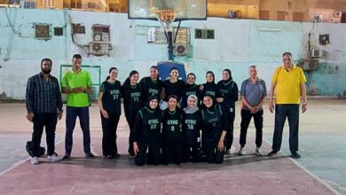 سيدات سلة مركز التنمية الشبابية بالجزيرة قطار انتصارات لايتوقف