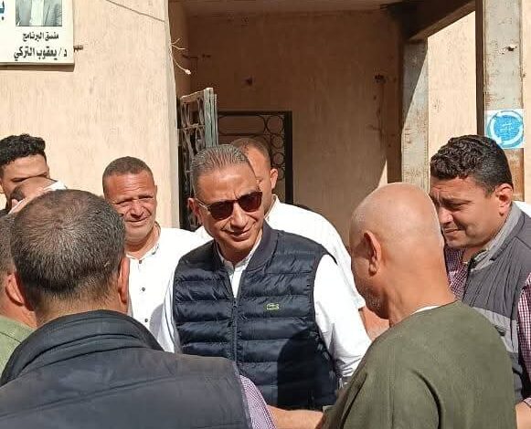 محافظ الجيزة يتفقد أعمال التطوير بمستشفى أطفيح المركزي ويتابع مستوي الخدمات العلاجية المقدمة للمواطنين 