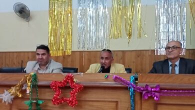 اجتماع منسقي إعلام المدارس بحضور مدير تعليم بنها ومدير العلاقات العامة بالمديرية