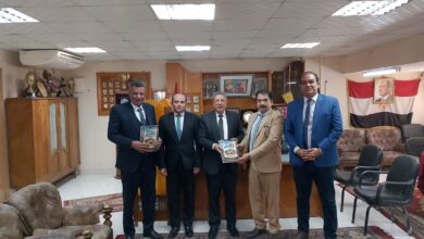 وكيل تعليم البحيرة يستقبل نخبة قيادية وكوكبة من القيادات الأمنية والعلمية والمجتمعية 