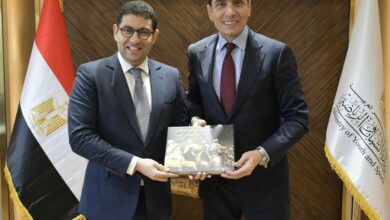 وزير الشباب والرياضة يستقبل نظيره المغربي لبحث تعزيز التعاون المشترك