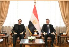 وزير الشباب والرياضة يبحث مع الرئيس التنفيذي لشركة MBG سبل التعاون في تنمية وبناء الإنسان المصري