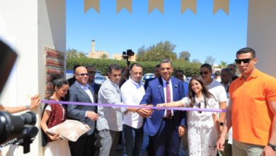 محافظ البحر الأحمر يفتتح النسخة الرابعة من معرض “ديارنا الجونة”  مع احتفالات شم النسيم.برعايه وزيرة التضامن 