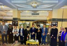 رئيس جامعة بنها يقدم التهنئة للأخوة المسيحيين بعيد القيامة المجيد في مطرانية بنها والكنيسة الإنجيلية