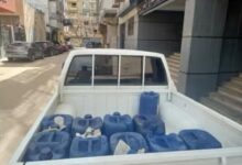 ضبط ٢٠٠ لتر سولار مدعم قبل تهريبه للسوق السوداء بالإسكندرية 