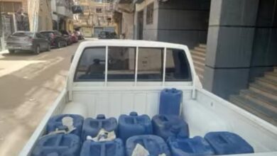 ضبط ٢٠٠ لتر سولار مدعم قبل تهريبه للسوق السوداء بالإسكندرية 