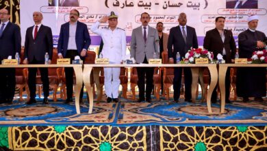 محافظ سوهاج يشهد صلح أبناء العمومة من عائلة “العضايمة ” بقرية الصوامعة غرب بطهطا