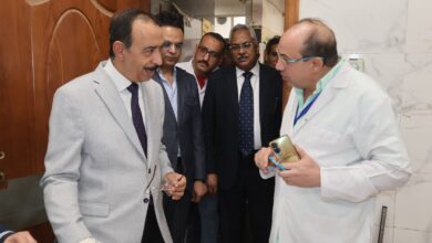 محافظ سوهاج يتفقد المستشفى العام ويوجه بتحسين مستوى الخدمات الطبية