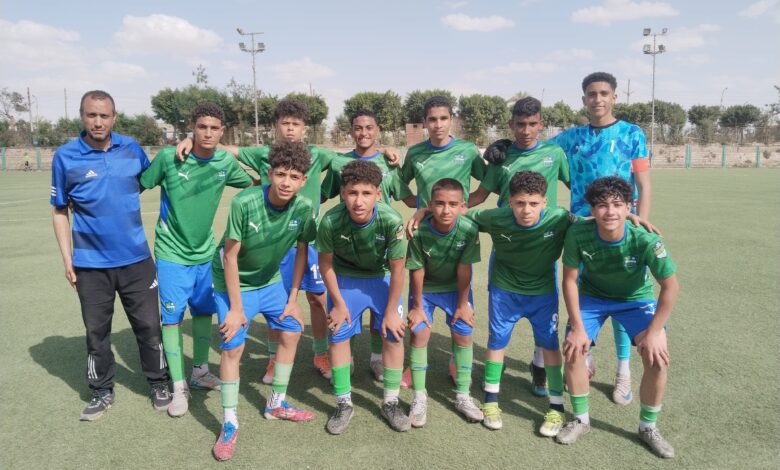  المقاصة 2011 بطل قطاعات شمال الصعيد برباعية نظيفة على مطاي