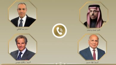 وزير الخارجية يبحث مع نظيريه السعودي والعراقى مستجدات الأوضاع الإقليمية