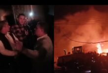 محافظ القليوبية يصرف مكافأة مالية لسائقي لودرات شاركا في فتح طريق لموقع الحريق بالقناطر الخيرية