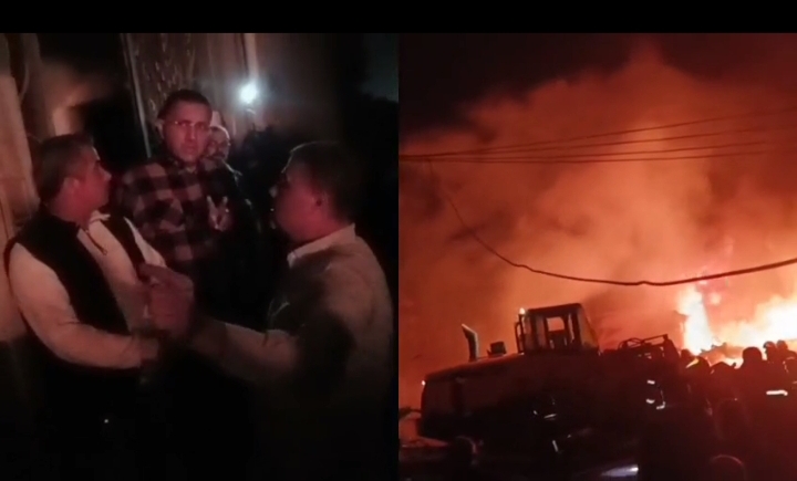 محافظ القليوبية يصرف مكافأة مالية لسائقي لودرات شاركا في فتح طريق لموقع الحريق بالقناطر الخيرية